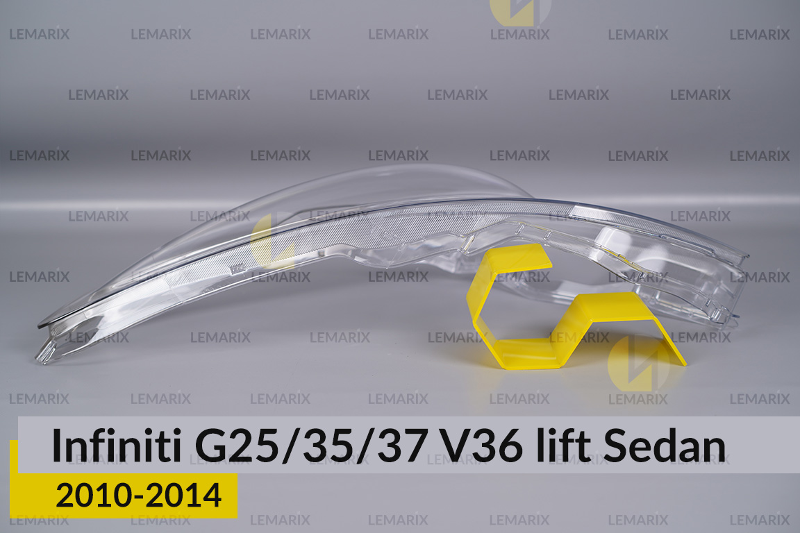 Стекло фары Infiniti G25/35/37 V36 Sedan (2010-2014) рест левое