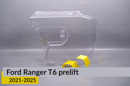 Скло фари Ford Ranger T6 (2021-2026) ліве