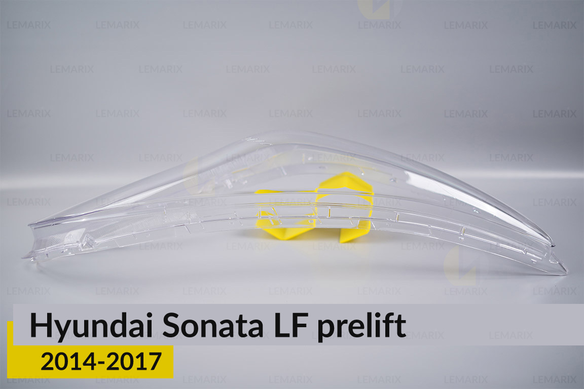 Стекло фары Hyundai Sonata LF (2014-2017) дорест правое