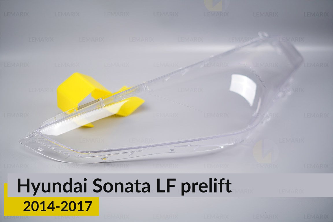 Стекло фары Hyundai Sonata LF (2014-2017) дорест правое