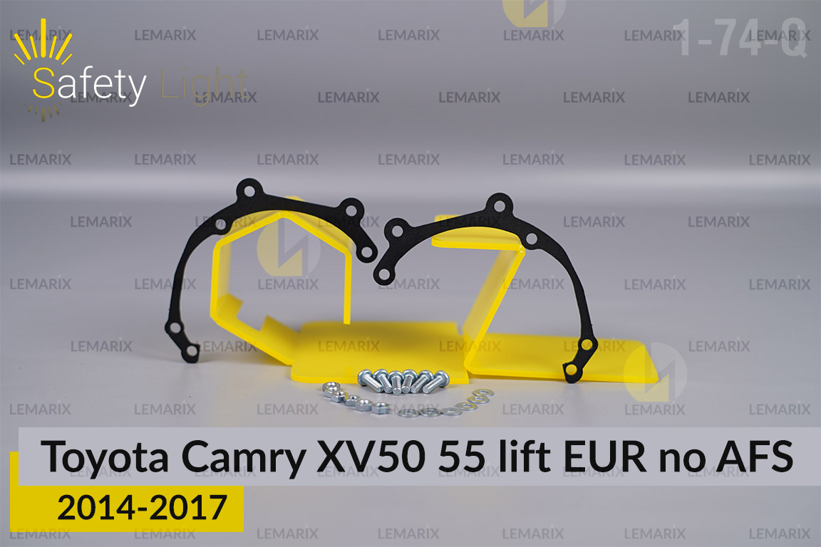 Перехідна рамка для Toyota Camry XV50 55 EUR no AFS (2014-2017) рест