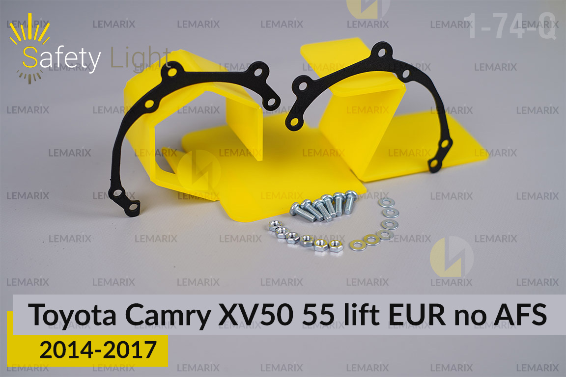 Перехідна рамка для Toyota Camry XV50 55 EUR no AFS (2014-2017) рест