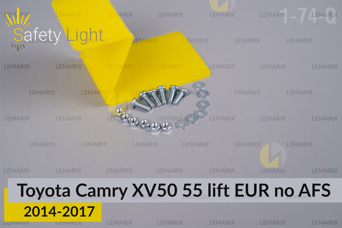 Перехідна рамка для Toyota Camry XV50 55 EUR no AFS (2014-2017) рест