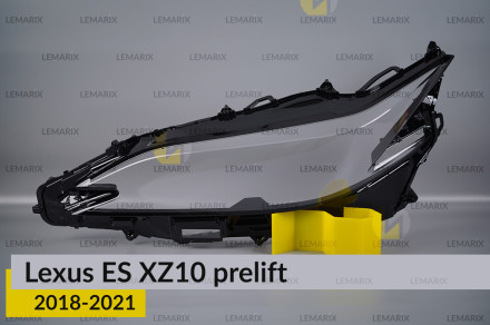 Скло фари Lexus ES XZ10 (2018-2024) 1 рест ліве