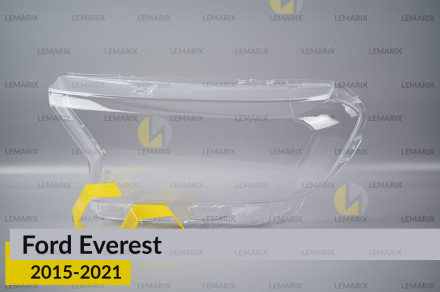 Скло фари Ford Everest (2015-2021) ліве