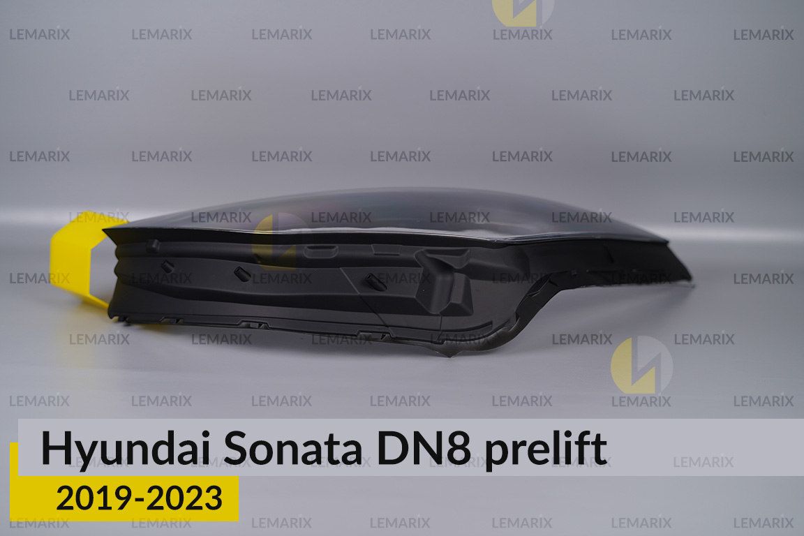 Скло фари Hyundai Sonata DN8 (2019-2023) дорест ліве