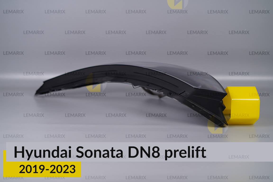 Скло фари Hyundai Sonata DN8 (2019-2023) дорест ліве