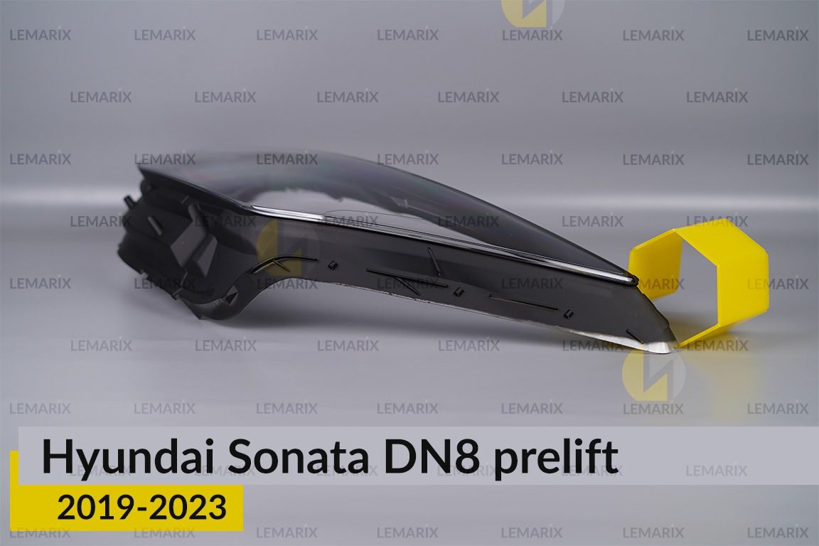 Скло фари Hyundai Sonata DN8 (2019-2023) дорест ліве