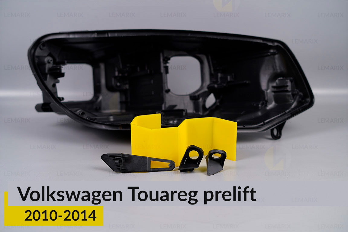 Ремкомплект крепления корпуса фар VW Volkswagen Touareg (2010-2014) дорест правый – 3 ед.