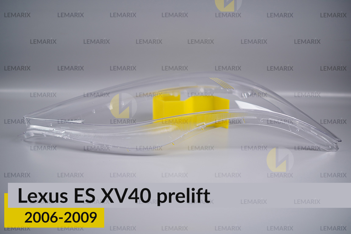 Скло фари Lexus ES XV40 (2006-2009) дорест праве