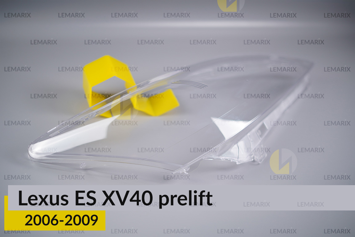 Скло фари Lexus ES XV40 (2006-2009) дорест праве