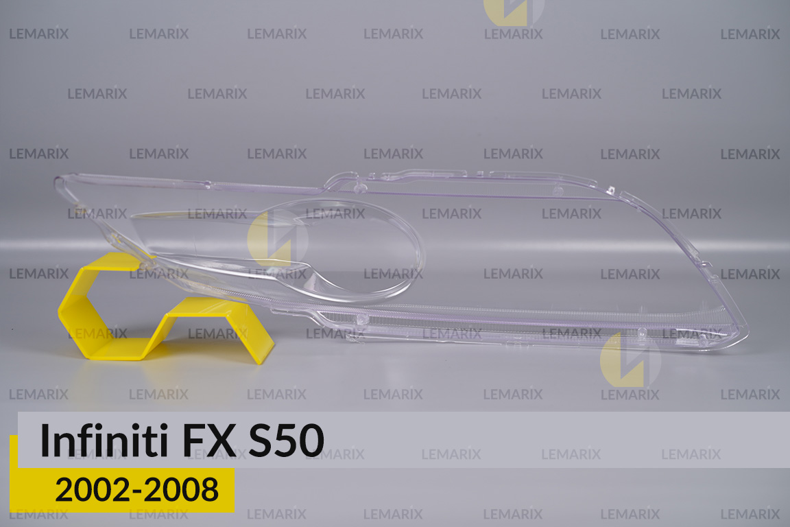 Скло фари Infiniti FX S50 (2002-2008) ліве