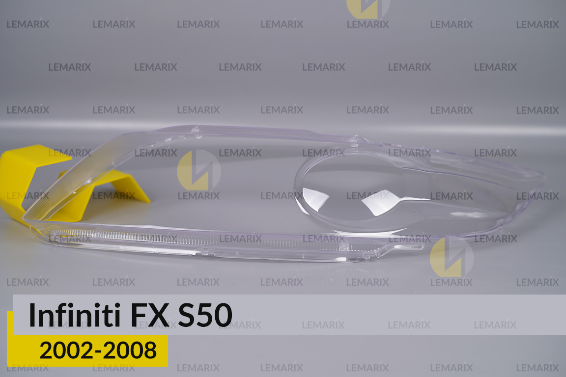 Стекло фары Infiniti FX S50 (2002-2008) левое
