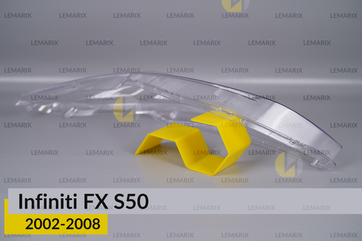 Стекло фары Infiniti FX S50 (2002-2008) левое