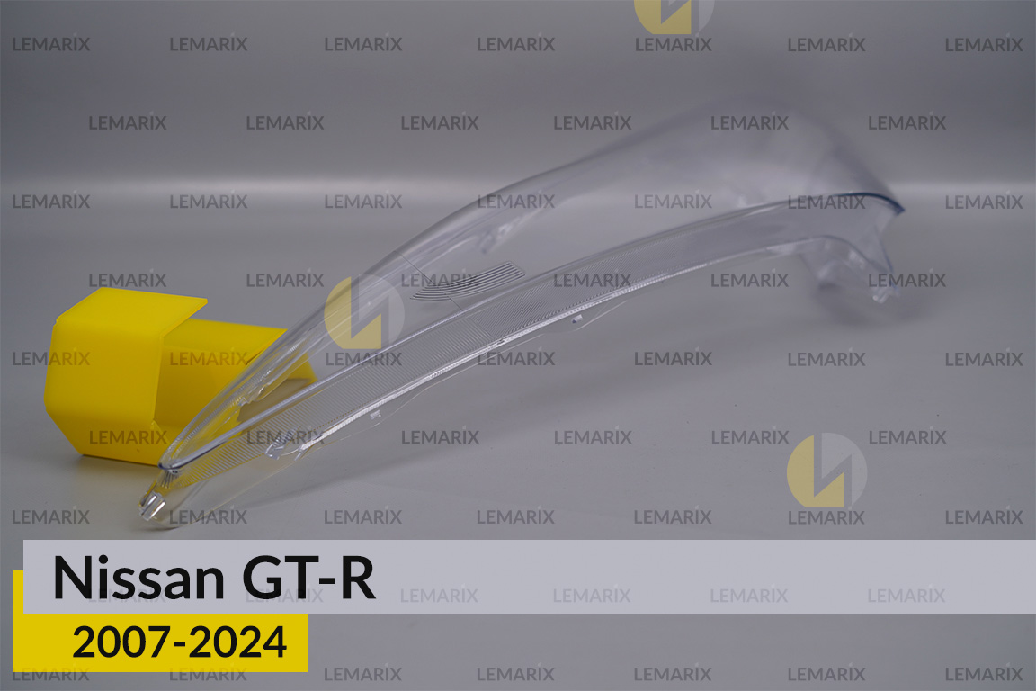 Стекло фары Nissan GT-R (2007-2024) правое