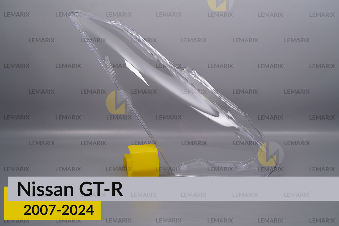 Стекло фары Nissan GT-R (2007-2024) правое