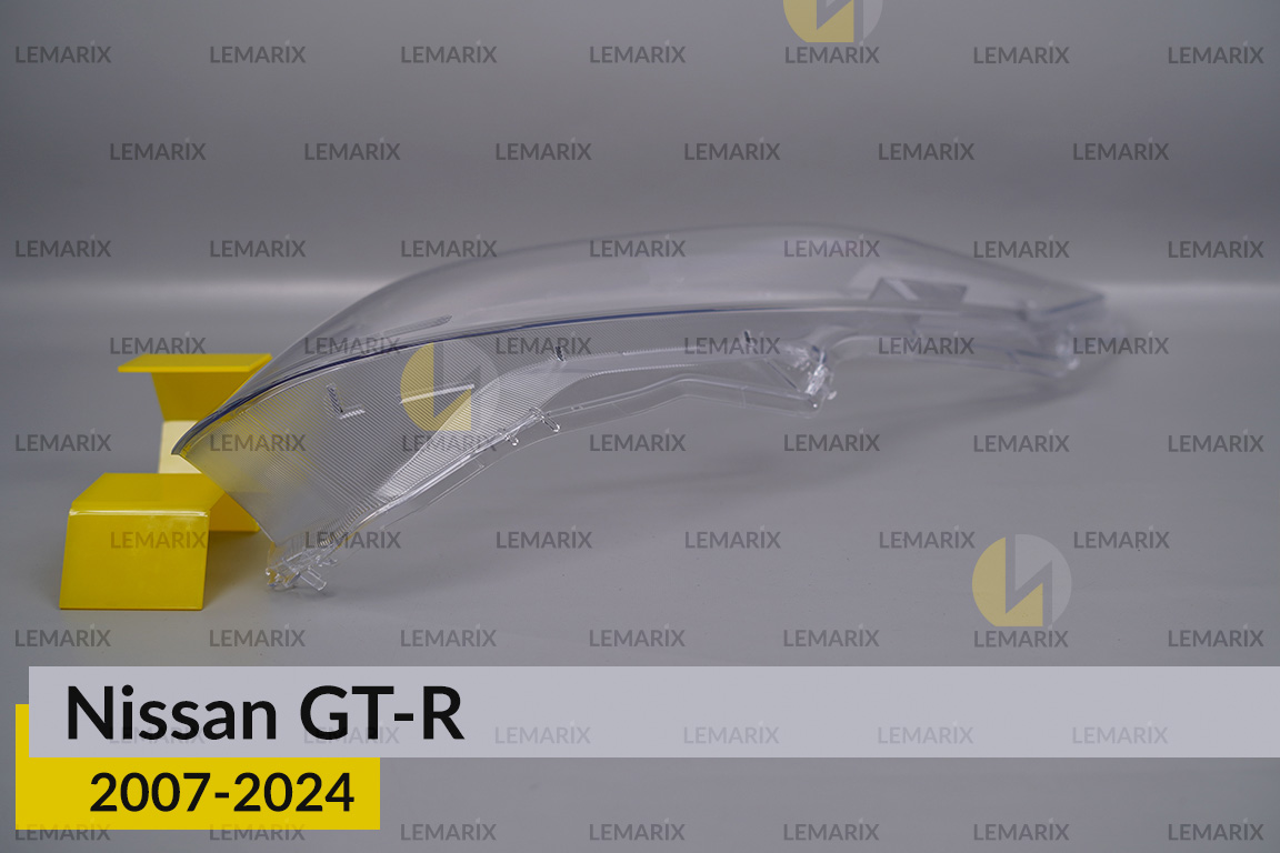 Стекло фары Nissan GT-R (2007-2024) правое