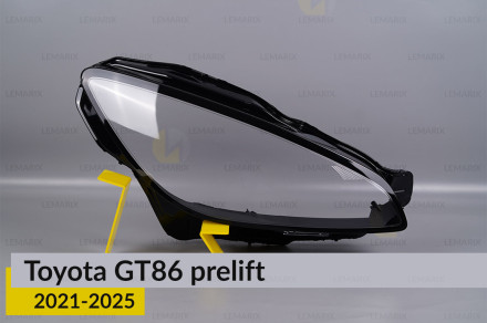 Скло фари Toyota GT86 (2021-2026) дорест праве