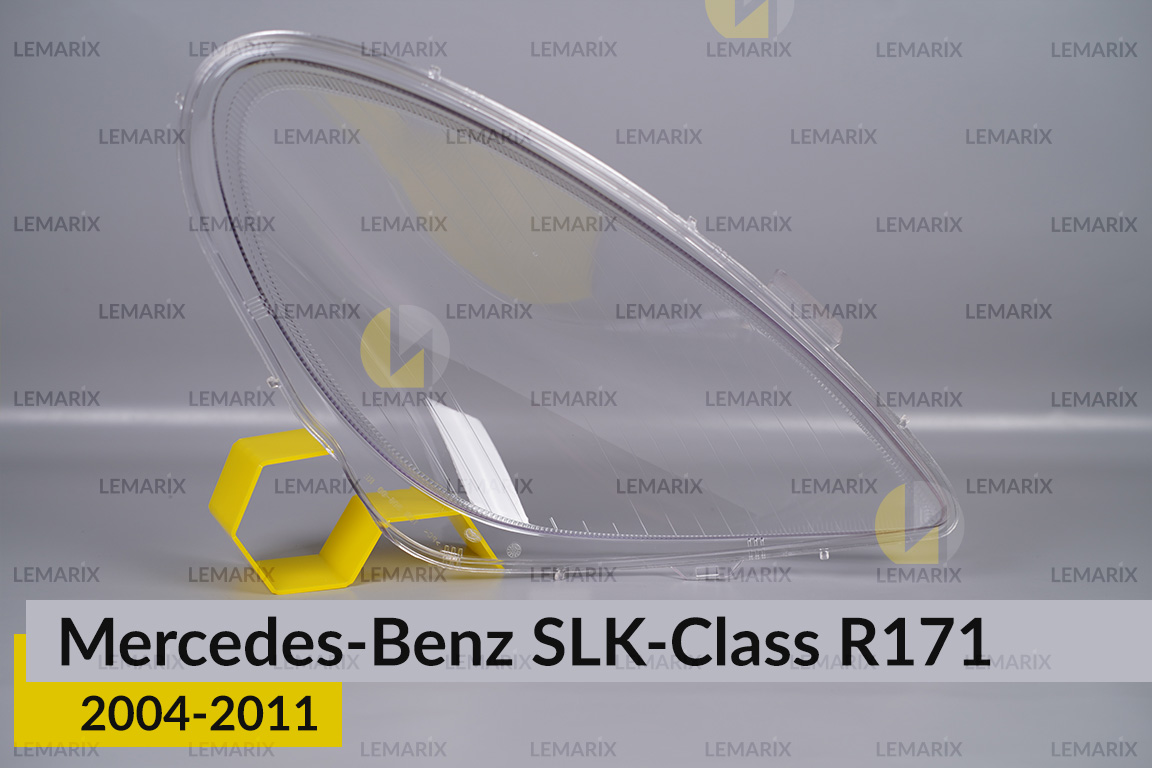 Скло фари Mercedes-Benz SLK-Class R171 (2004-2011) ліве
