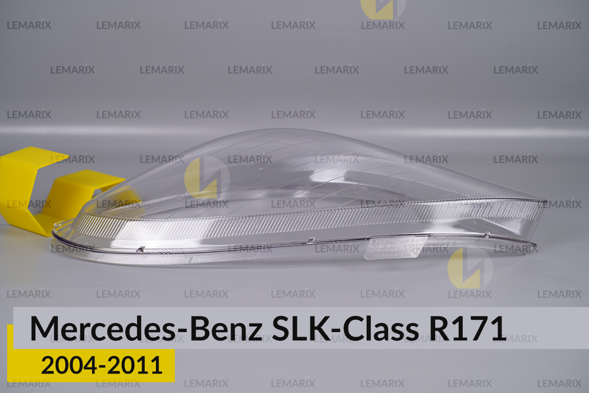 Скло фари Mercedes-Benz SLK-Class R171 (2004-2011) ліве
