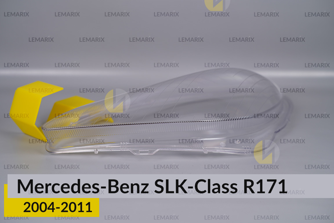 Скло фари Mercedes-Benz SLK-Class R171 (2004-2011) ліве