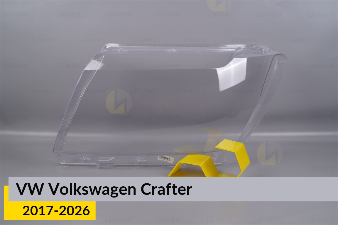 Скло фари VW Volkswagen Crafter (2017-2026) ліве