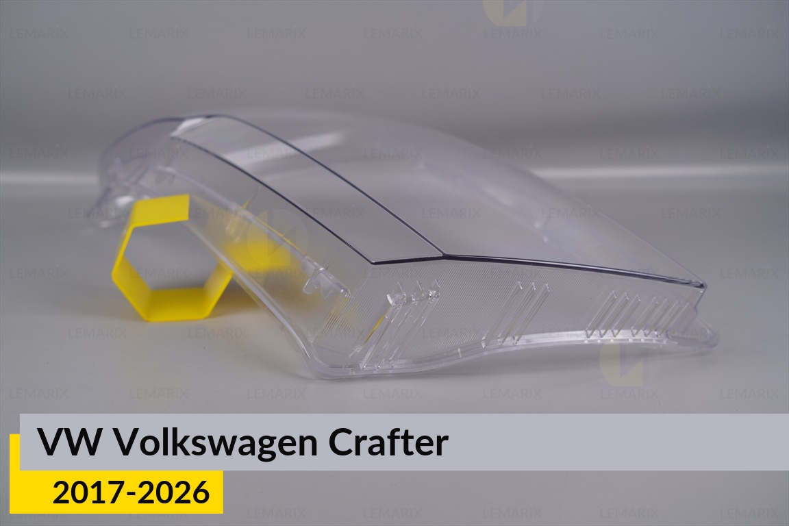 Скло фари VW Volkswagen Crafter (2017-2026) ліве