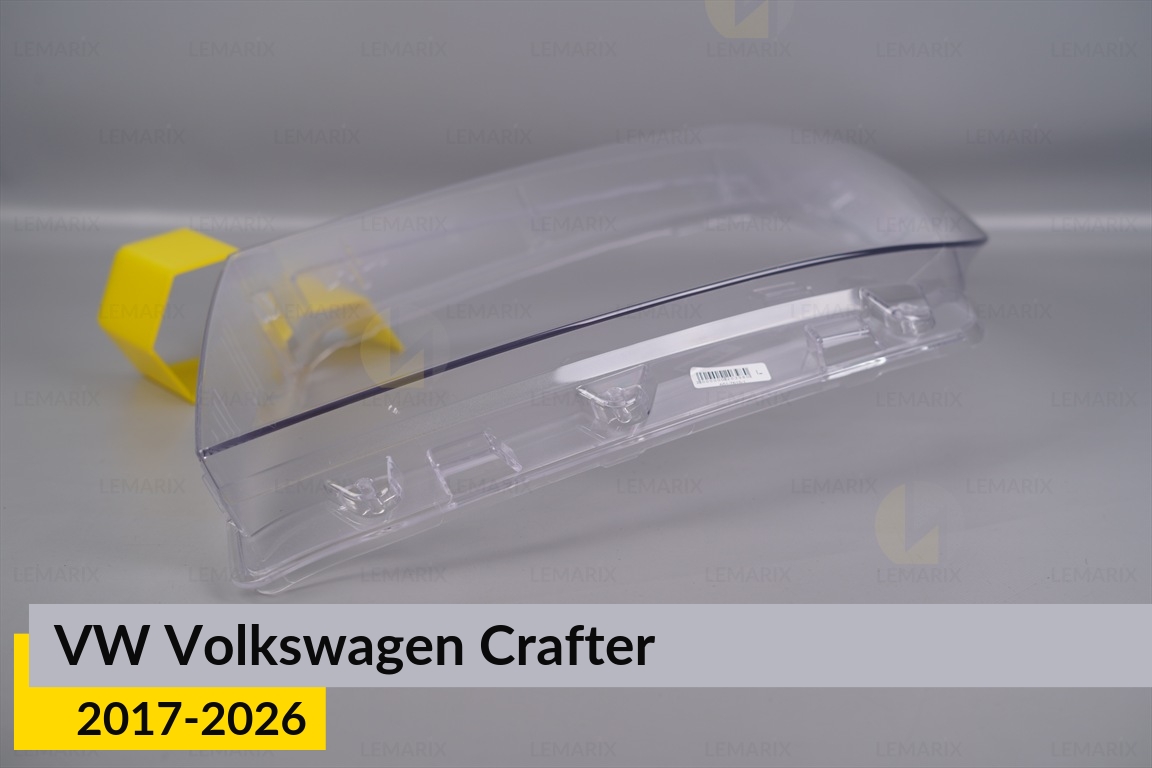 Скло фари VW Volkswagen Crafter (2017-2026) ліве