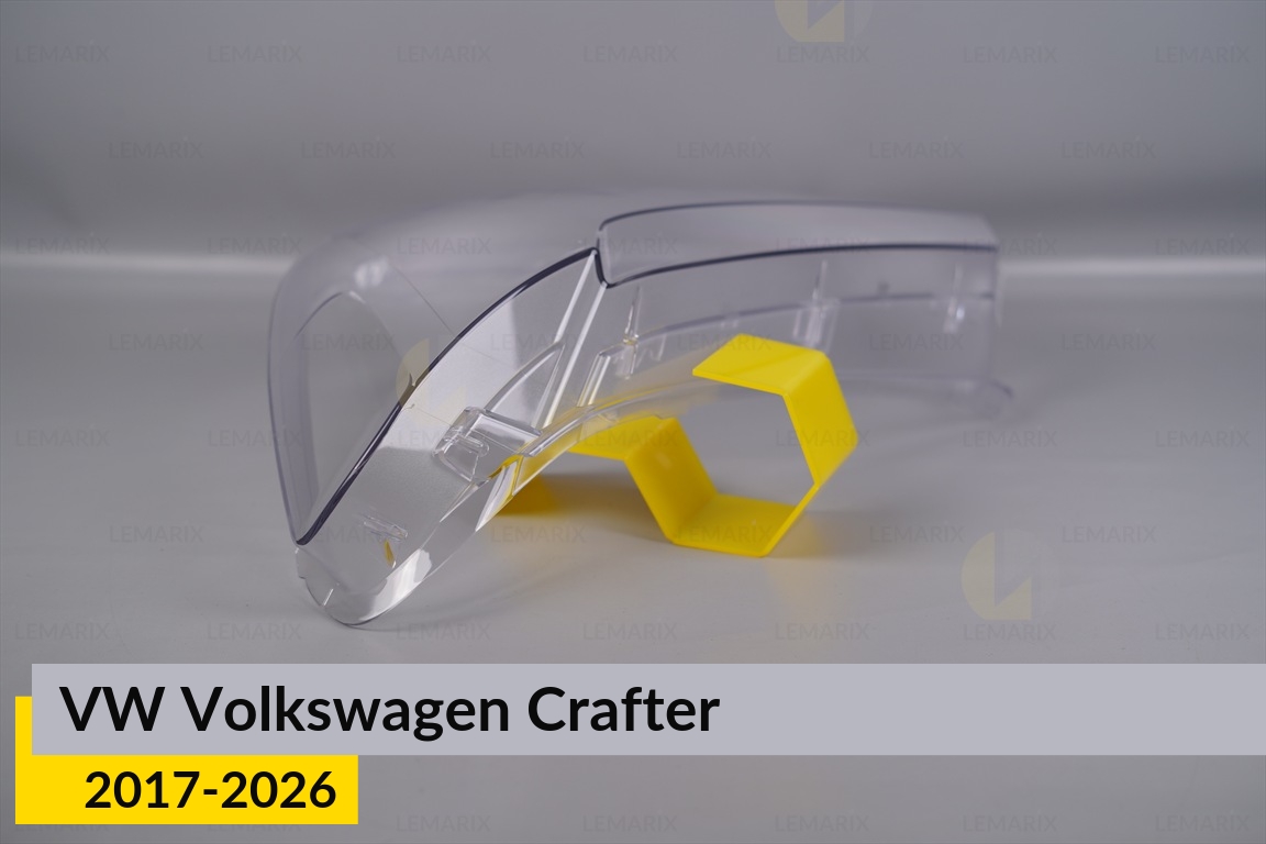 Скло фари VW Volkswagen Crafter (2017-2026) ліве