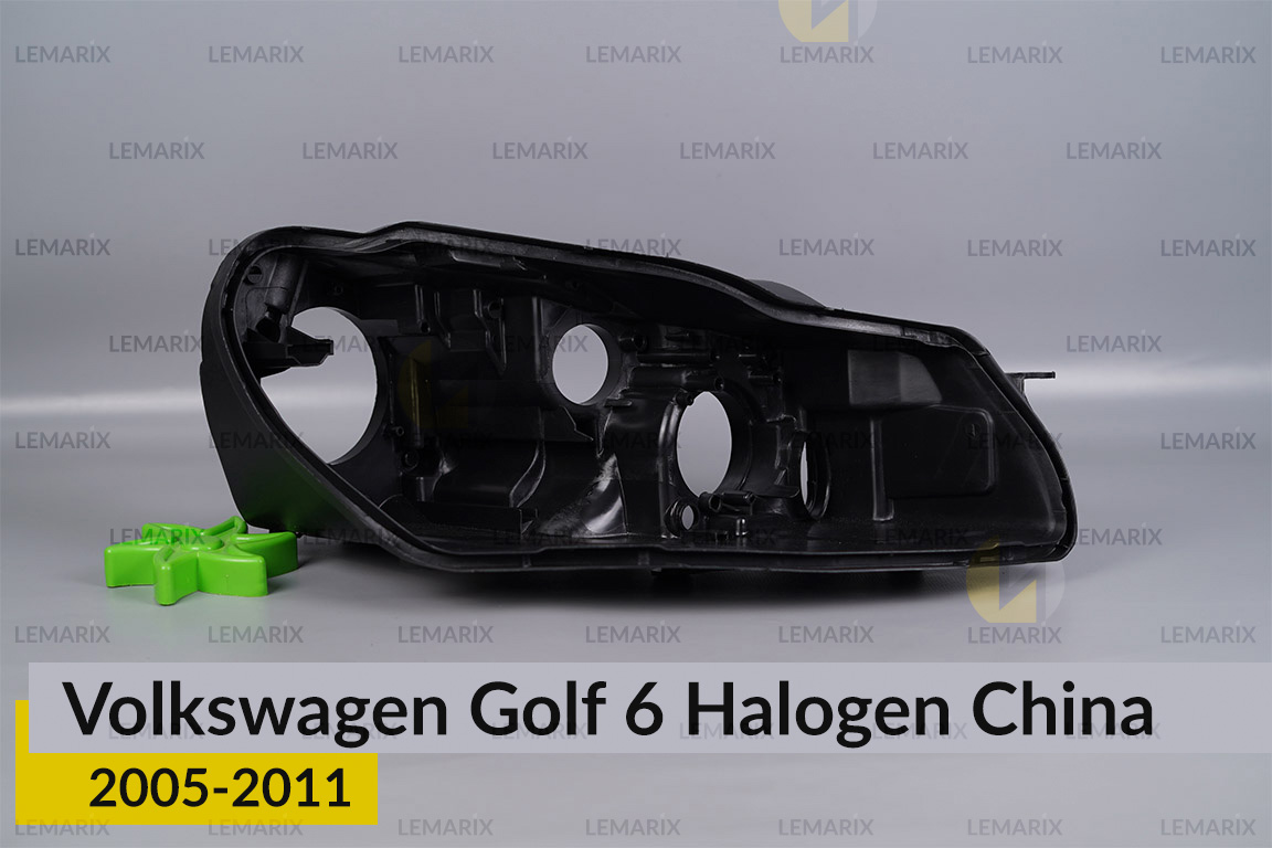 Корпус фари VW Volkswagen Golf 6 Halogen China (2005-2011) правий