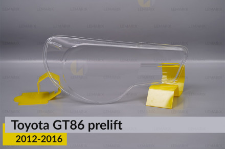 Скло заднього ліхтаря Toyota GT86 (2012-2016) дорест ліве