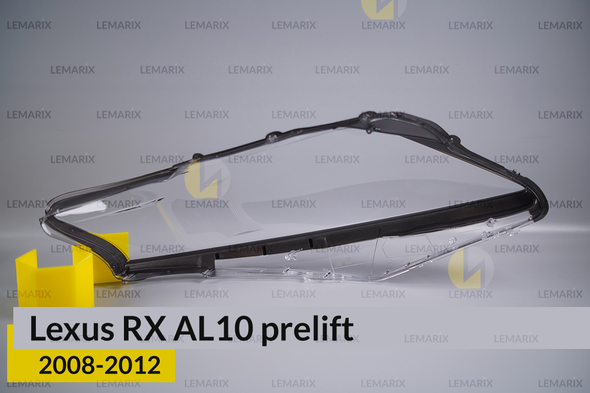 Скло фари Lexus RX AL10 (2008-2012) дорест ліве
