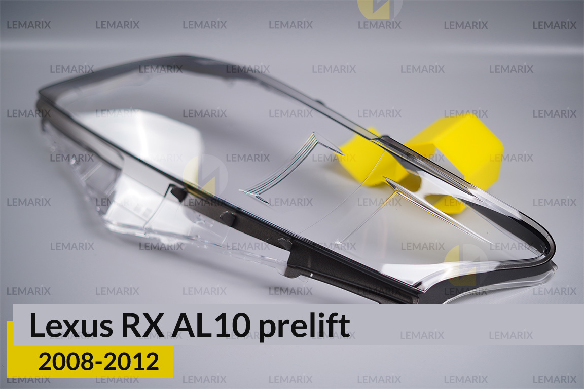 Скло фари Lexus RX AL10 (2008-2012) дорест ліве