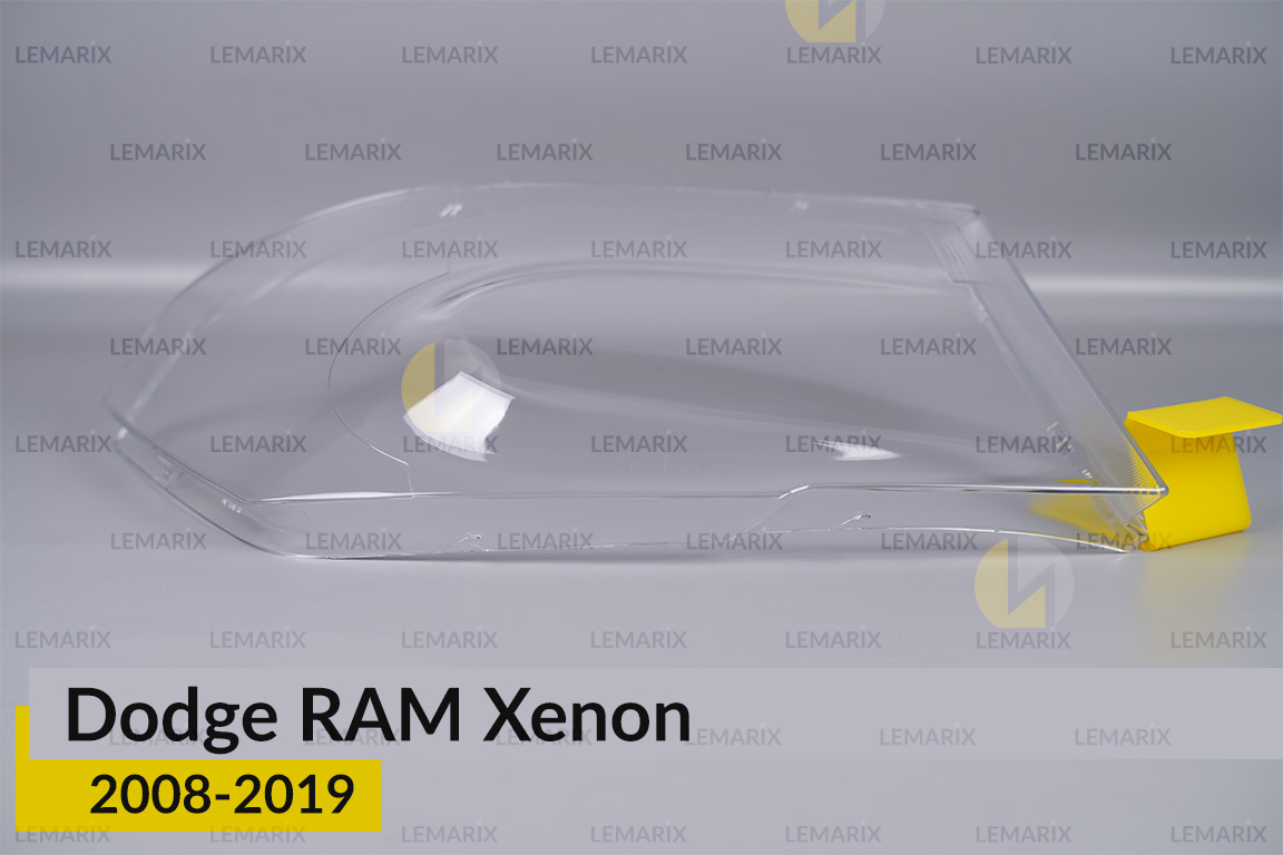 Стекло фары Dodge RAM Xenon (2008-2019) левое