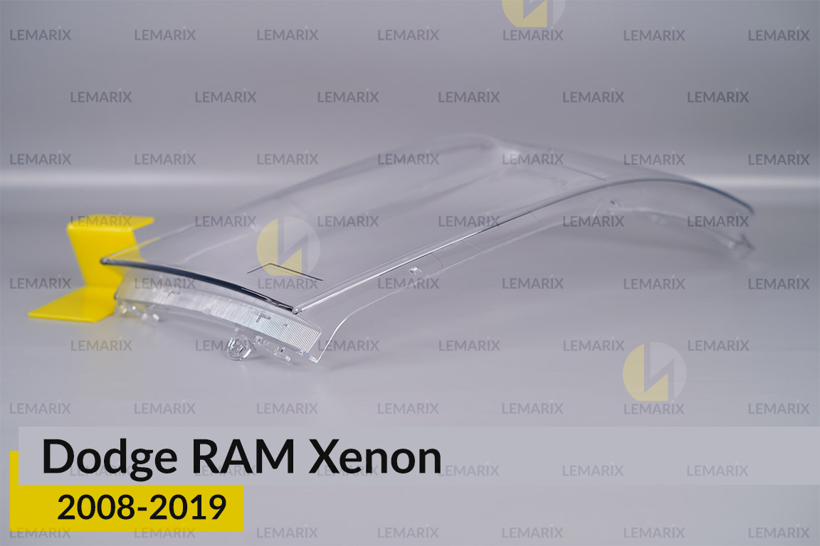 Стекло фары Dodge RAM Xenon (2008-2019) левое