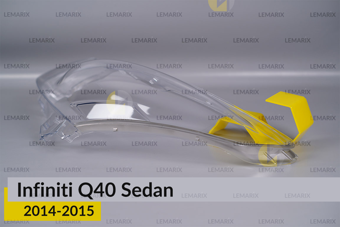 Стекло фары Infiniti Q40 Sedan (2014-2015) левое