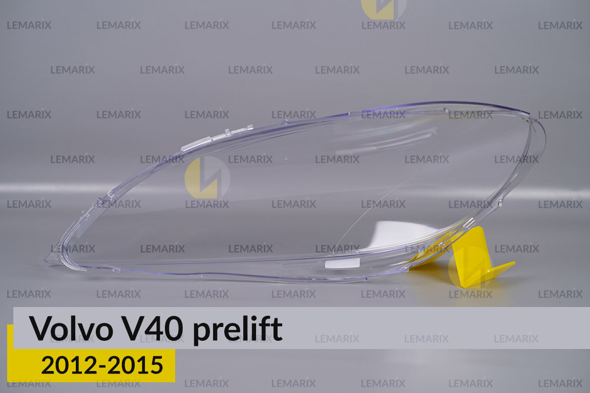 Стекло фары Volvo V40 (2012-2015) дорест правое
