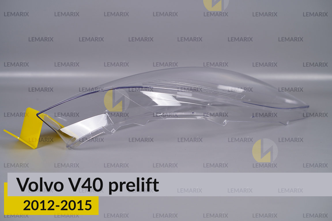Стекло фары Volvo V40 (2012-2015) дорест правое