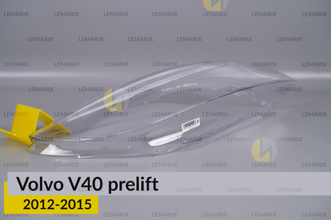 Стекло фары Volvo V40 (2012-2015) дорест правое