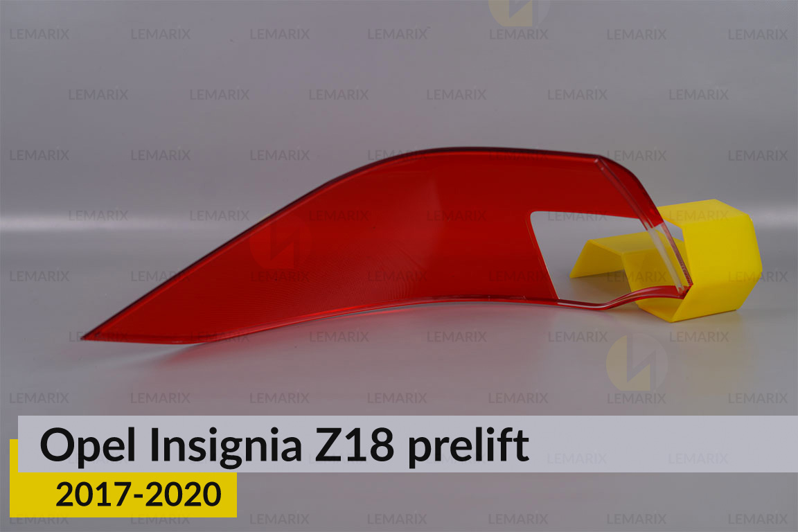 Скло заднього ліхтаря зовнішнє в крилі Opel Insignia Z18 (2017-2020) дорест праве