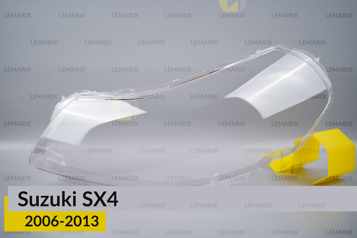 Стекло фары Suzuki SX4 (2006-2013) левое
