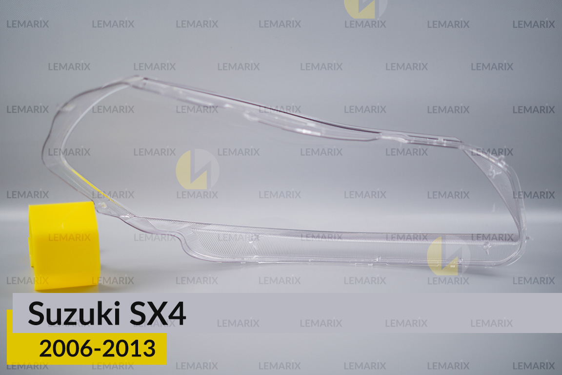 Стекло фары Suzuki SX4 (2006-2013) левое