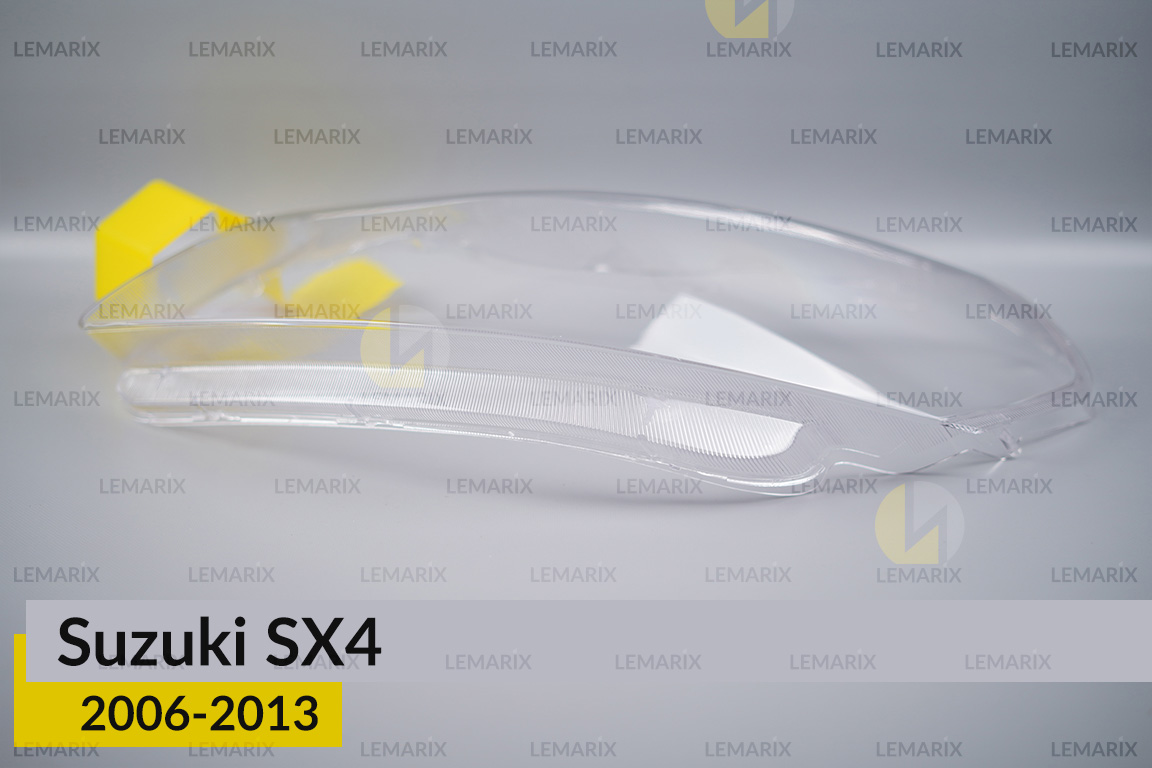 Стекло фары Suzuki SX4 (2006-2013) левое