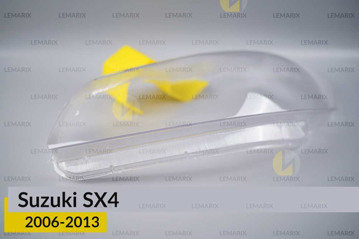 Стекло фары Suzuki SX4 (2006-2013) левое