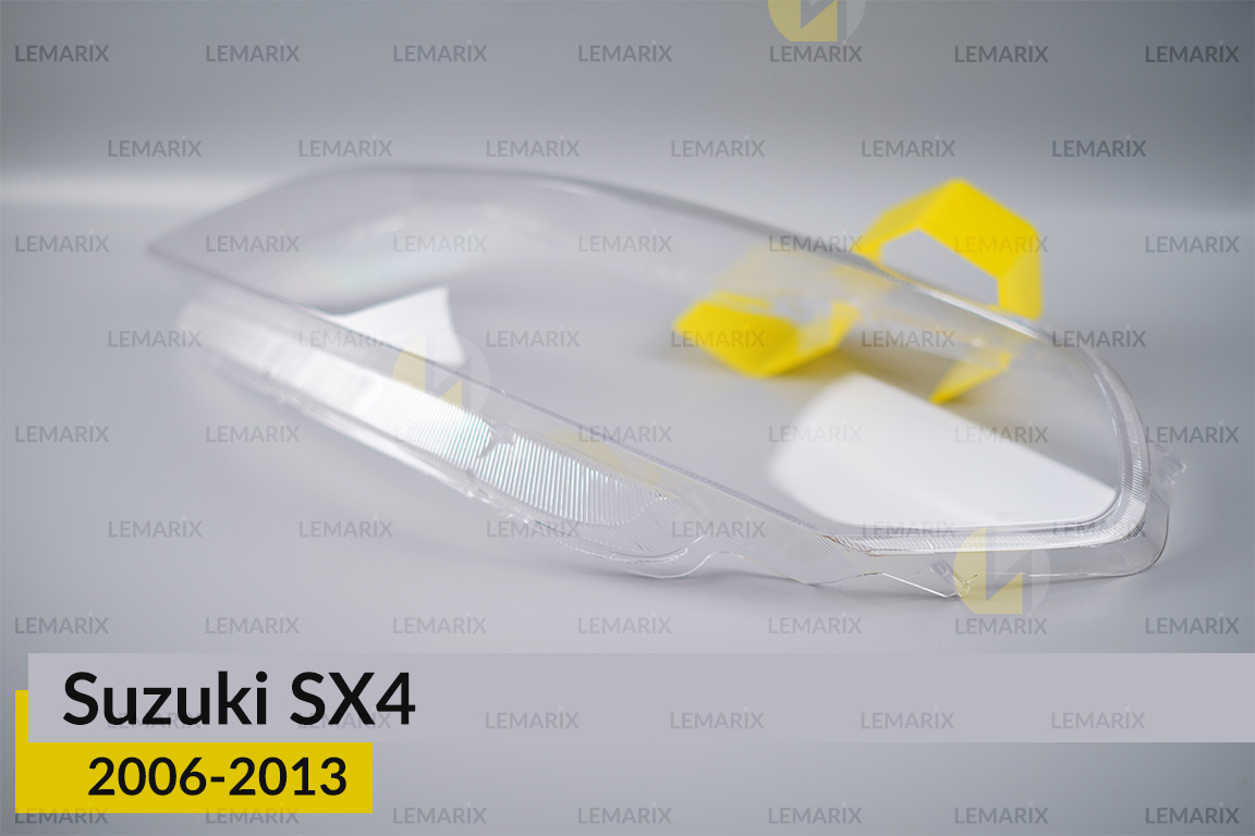 Стекло фары Suzuki SX4 (2006-2013) левое