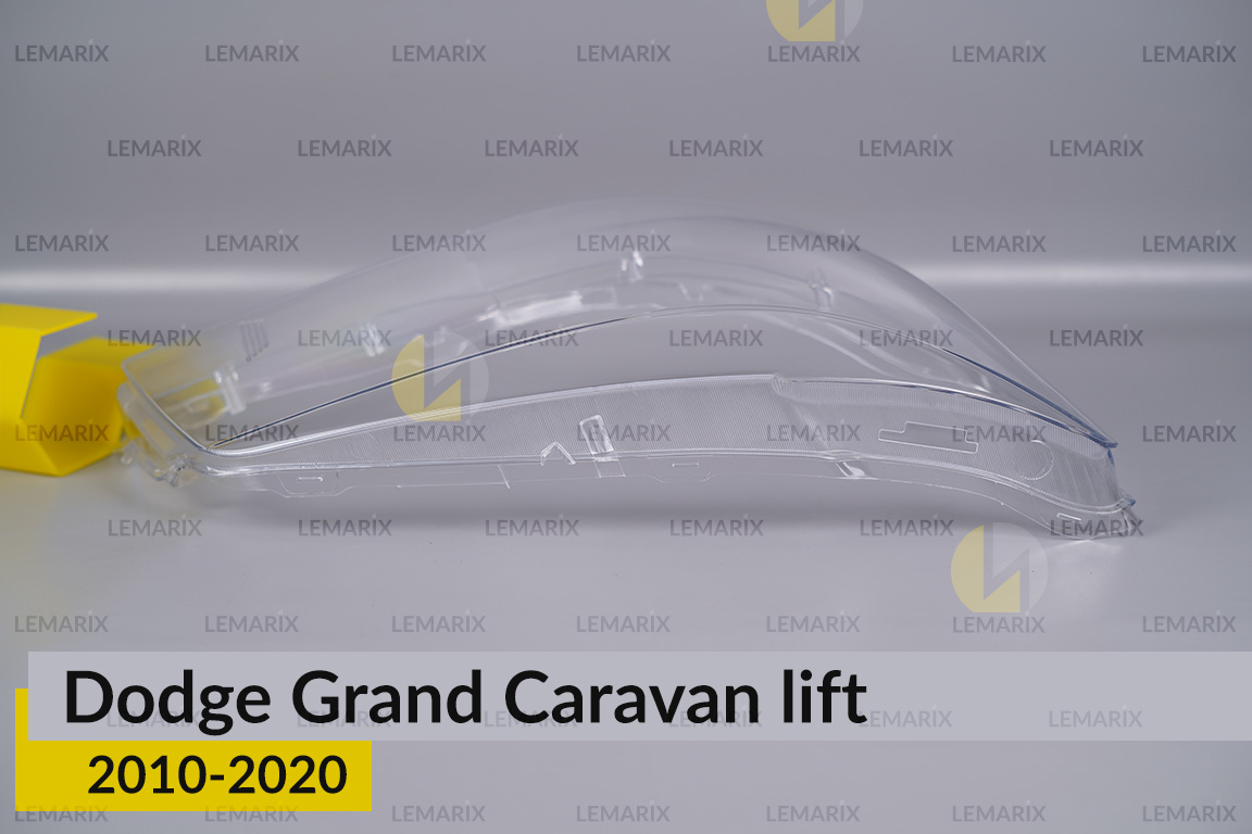Стекло фары Dodge Grand Caravan (2010-2020) рест правое