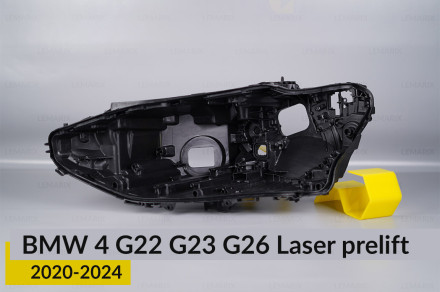 Корпус фари BMW 4 G22 G23 G26 Laser (2020-2024) дорест лівий