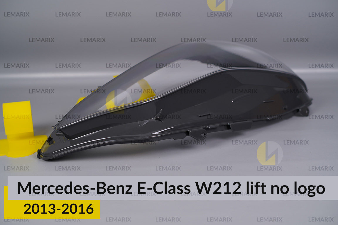 Скло фари Mercedes-Benz E-Class W212 no logo (2013-2016) рест праве