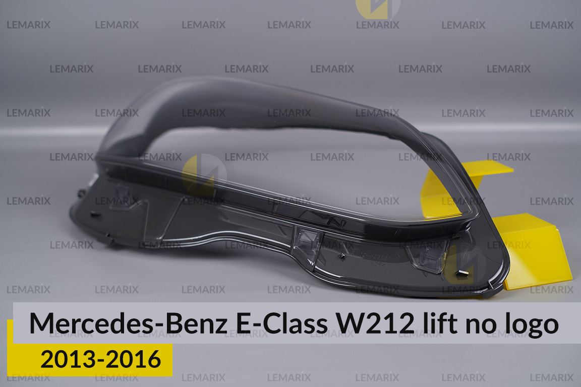 Скло фари Mercedes-Benz E-Class W212 no logo (2013-2016) рест праве