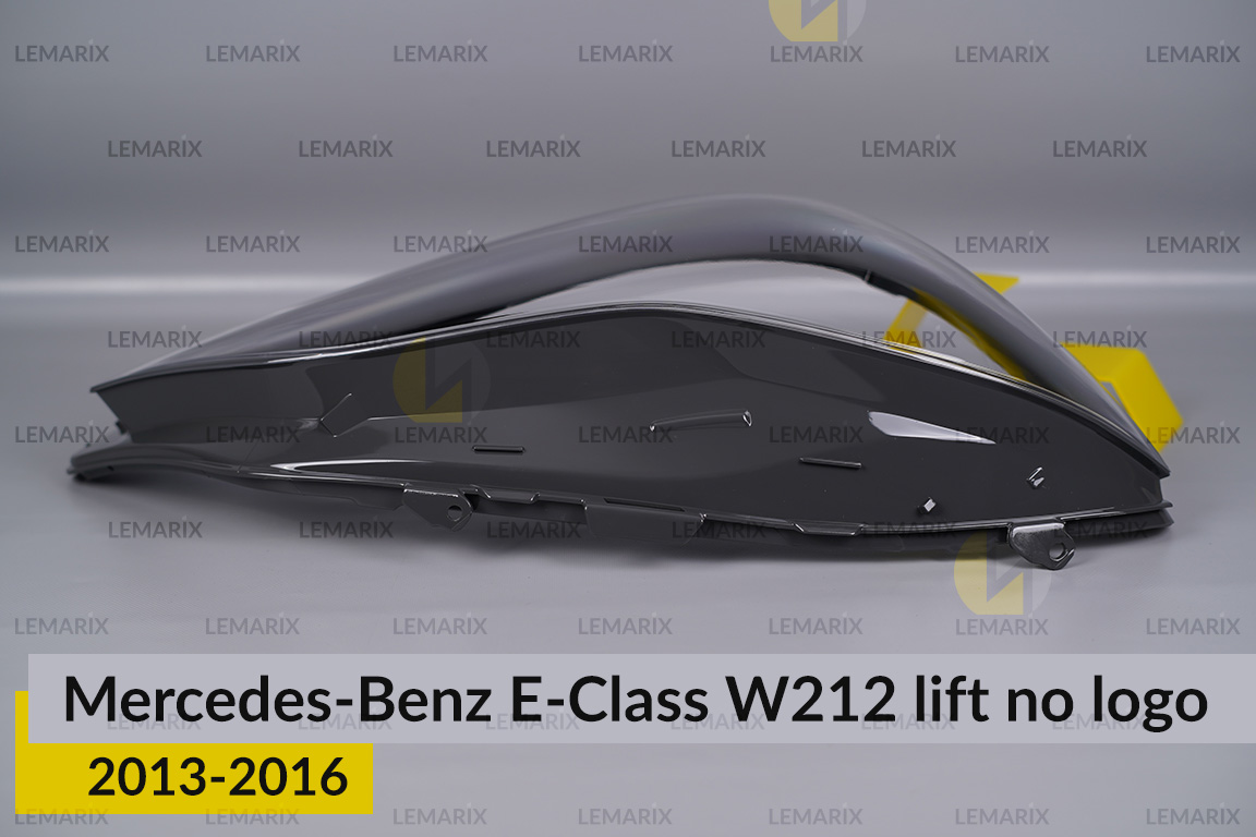 Скло фари Mercedes-Benz E-Class W212 no logo (2013-2016) рест праве